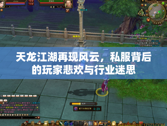 天龙江湖再现风云，私服背后的玩家悲欢与行业迷思