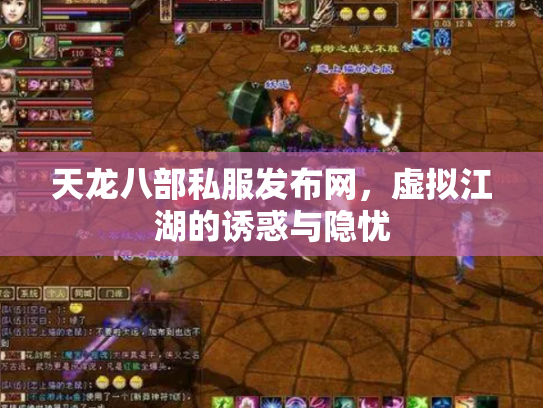 天龙八部私服发布网，虚拟江湖的诱惑与隐忧