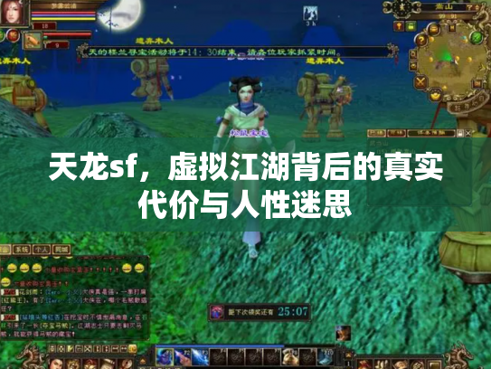 天龙sf，虚拟江湖背后的真实代价与人性迷思