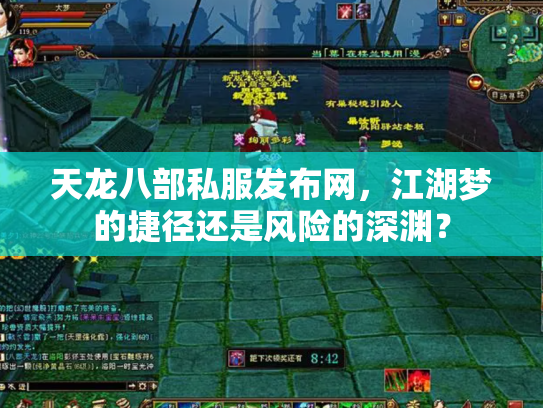 天龙八部私服发布网，江湖梦的捷径还是风险的深渊？