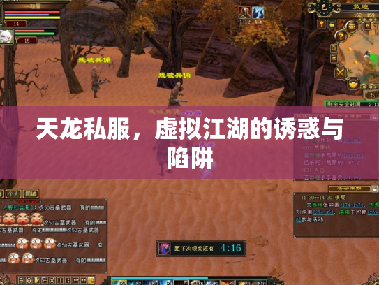 天龙私服，虚拟江湖的诱惑与陷阱