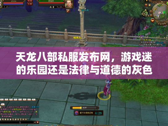 天龙八部私服发布网，游戏迷的乐园还是法律与道德的灰色地带？