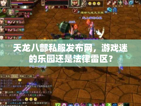 天龙八部私服发布网，游戏迷的乐园还是法律雷区？