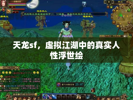 天龙sf，虚拟江湖中的真实人性浮世绘
