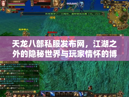 天龙八部私服发布网，江湖之外的隐秘世界与玩家情怀的博弈