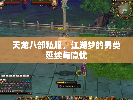 天龙八部私服，江湖梦的另类延续与隐忧