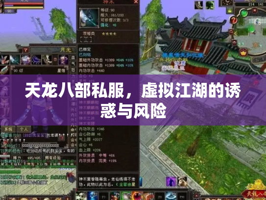 天龙八部私服，虚拟江湖的诱惑与风险