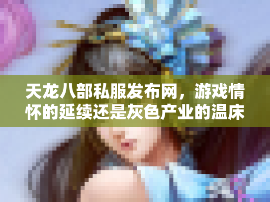 天龙八部私服发布网，游戏情怀的延续还是灰色产业的温床？
