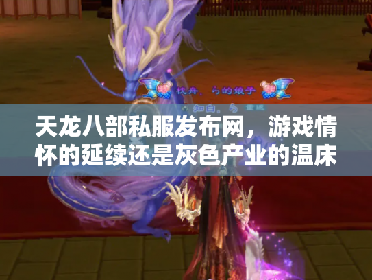天龙八部私服发布网，游戏情怀的延续还是灰色产业的温床？