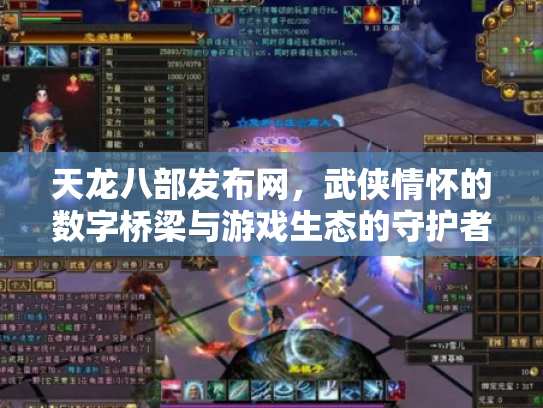 天龙八部发布网，武侠情怀的数字桥梁与游戏生态的守护者