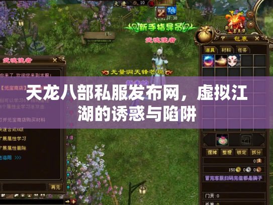天龙八部私服发布网，虚拟江湖的诱惑与陷阱