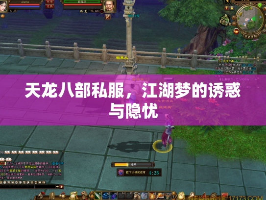 天龙八部私服，江湖梦的诱惑与隐忧