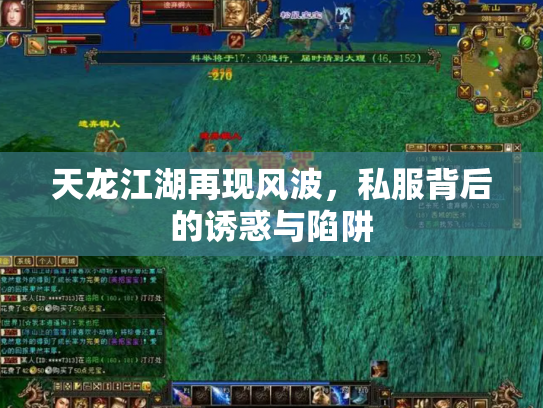 天龙江湖再现风波，私服背后的诱惑与陷阱