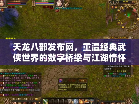 天龙八部发布网，重温经典武侠世界的数字桥梁与江湖情怀