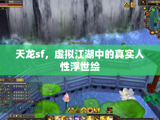 天龙sf，虚拟江湖中的真实人性浮世绘