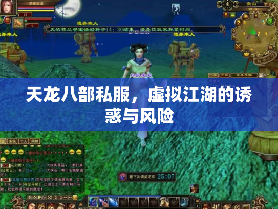 天龙八部私服，虚拟江湖的诱惑与风险