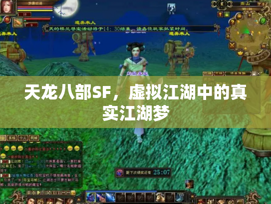 天龙八部SF，虚拟江湖中的真实江湖梦