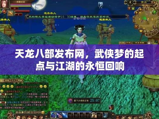 天龙八部发布网，武侠梦的起点与江湖的永恒回响