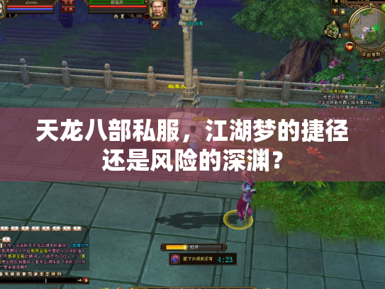 天龙八部私服，江湖梦的捷径还是风险的深渊？