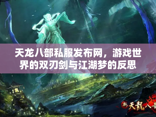 天龙八部私服发布网，游戏世界的双刃剑与江湖梦的反思