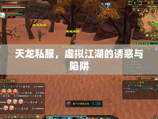 天龙私服，虚拟江湖的诱惑与陷阱