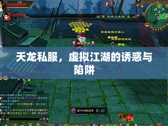 天龙私服，虚拟江湖的诱惑与陷阱