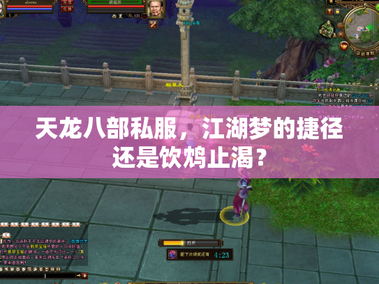 天龙八部私服，江湖梦的捷径还是饮鸩止渴？