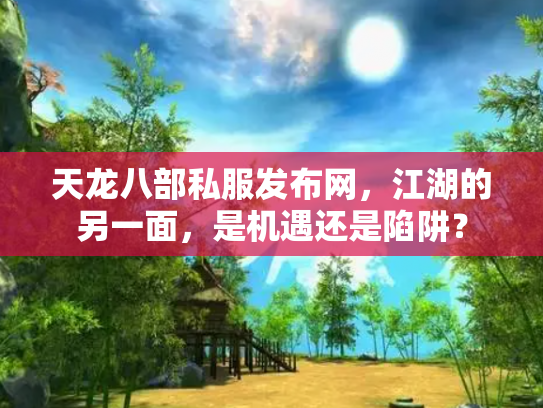 天龙八部私服发布网，江湖的另一面，是机遇还是陷阱？