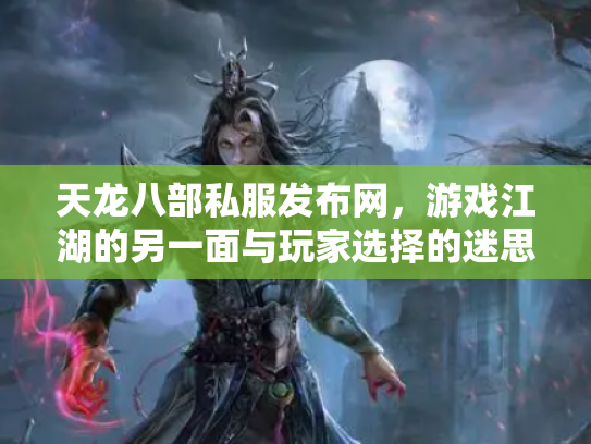 天龙八部私服发布网，游戏江湖的另一面与玩家选择的迷思