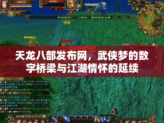 天龙八部发布网，武侠梦的数字桥梁与江湖情怀的延续