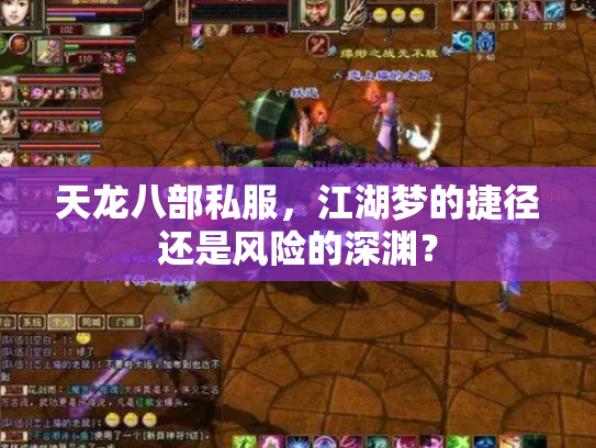 天龙八部私服，江湖梦的捷径还是风险的深渊？
