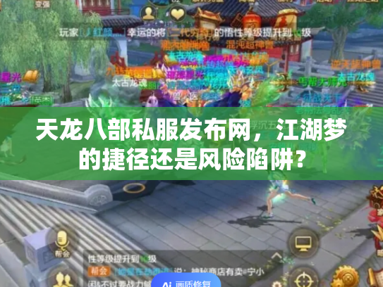 天龙八部私服发布网，江湖梦的捷径还是风险陷阱？
