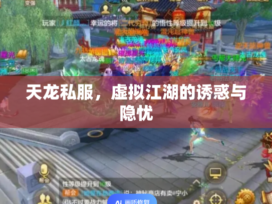 天龙私服，虚拟江湖的诱惑与隐忧