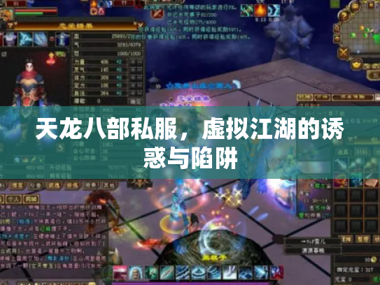 天龙八部私服，虚拟江湖的诱惑与陷阱