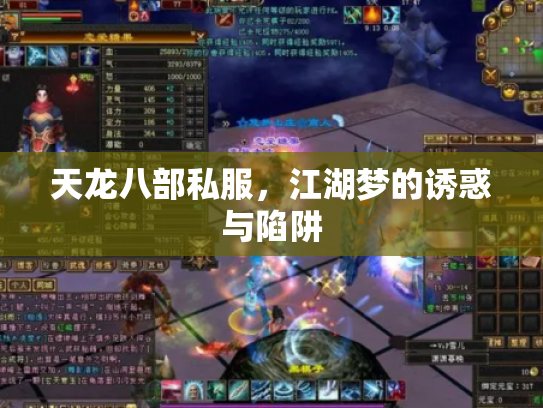 天龙八部私服，江湖梦的诱惑与陷阱