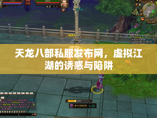 天龙八部私服发布网，虚拟江湖的诱惑与陷阱