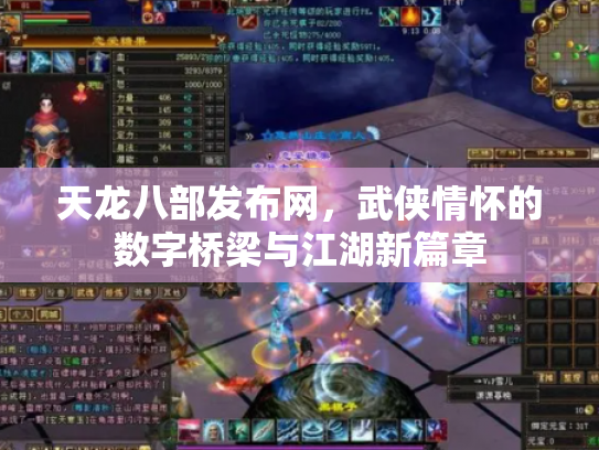 天龙八部发布网，武侠情怀的数字桥梁与江湖新篇章