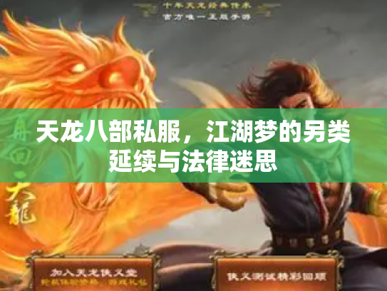 天龙八部私服，江湖梦的另类延续与法律迷思