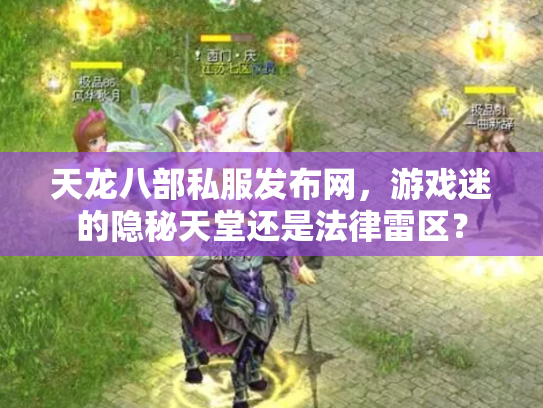 天龙八部私服发布网，游戏迷的隐秘天堂还是法律雷区？