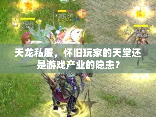 天龙私服，怀旧玩家的天堂还是游戏产业的隐患？