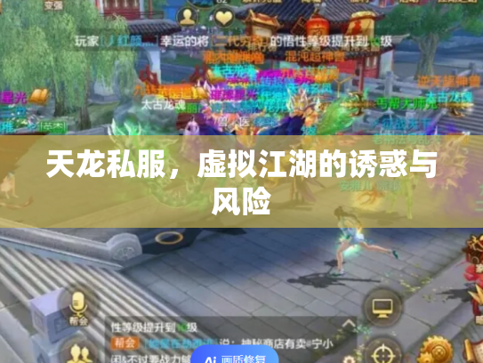 天龙私服，虚拟江湖的诱惑与风险
