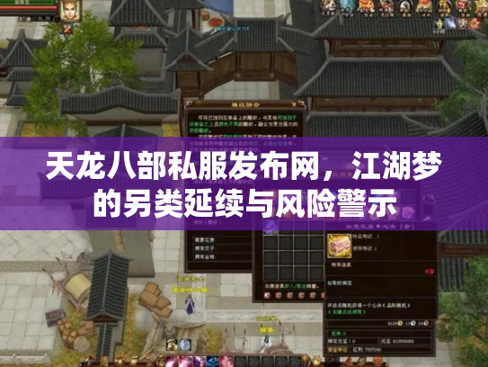 天龙八部私服发布网，江湖梦的另类延续与风险警示