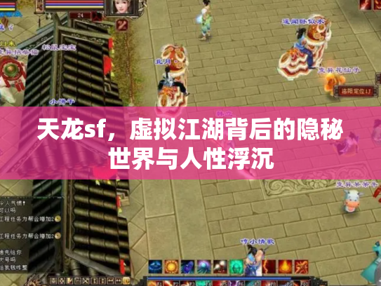 天龙sf，虚拟江湖背后的隐秘世界与人性浮沉