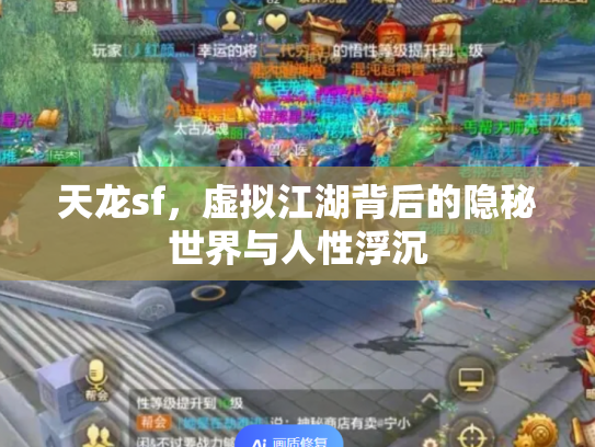 天龙sf，虚拟江湖背后的隐秘世界与人性浮沉