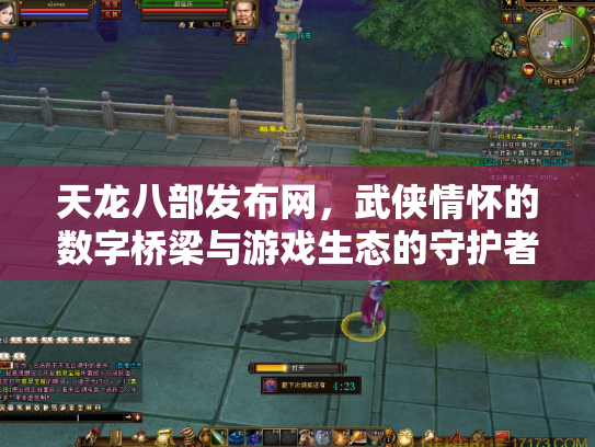 天龙八部发布网，武侠情怀的数字桥梁与游戏生态的守护者
