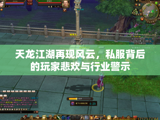 天龙江湖再现风云，私服背后的玩家悲欢与行业警示