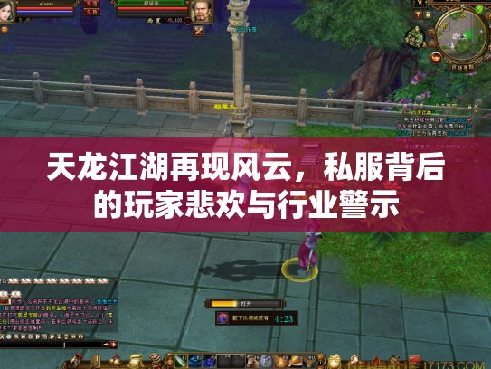 天龙江湖再现风云，私服背后的玩家悲欢与行业警示