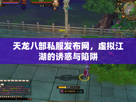 天龙八部私服发布网，虚拟江湖的诱惑与陷阱