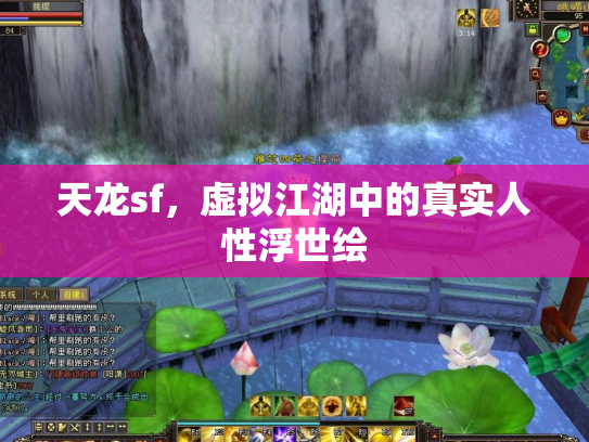 天龙sf，虚拟江湖中的真实人性浮世绘