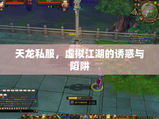 天龙私服，虚拟江湖的诱惑与陷阱